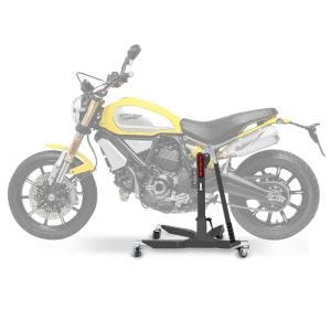 Sentralstativ egnet for Ducati Scrambler 1100 / Special / Sport 18-25 grå motorsykkeljekk ConStands Power-Classic