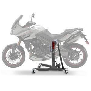 Sentralstativ egnet for Triumph Tiger 1050 07-13 grå motorsykkeljekk ConStands Power-Classic