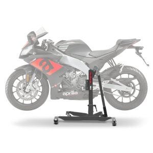 Sentralstativ egnet for Aprilia RS4 125 11-25 grå motorsykkeljekk ConStands Power-Classic