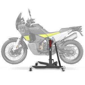 Sentralstativ egnet for Husqvarna Norden 901 21-25 Grå motorsykkeljekk ConStands Power-Classic