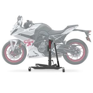 Sentralstativ egnet for Suzuki GSX-8R 2024 Grå motorsykkeljekk ConStands Power-Classic