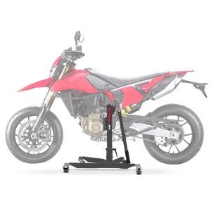 Sentralstativ egnet for Ducati Hypermotard 698 Mono / RVE 2024 Grå motorsykkeljekk Power-Classic ConStands