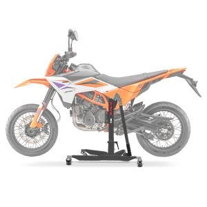 Sentralstativ egnet for KTM 125/390 SMC R 2025 ConStands Grey Motorcycle Jack Power-Classic