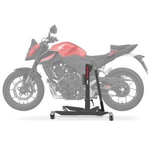 Sentralstativ egnet for Honda Hornet CB 500 2024 Grå motorsykkeljekk ConStands Power-Classic