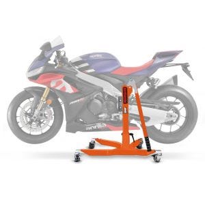 Zentralständer Aprilia RSV4 2021 orange Motorradheber ConStands Power-Classic_1