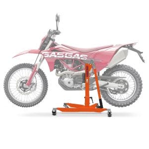 Sentralstativ egnet for Gas Gas ES 700 22-24 oransje motorsykkeljekk ConStands Power-Classic