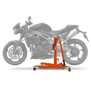 Zentralständer Triumph Speed Triple RS 18-20 orange Motorradheber Power-Classic ConStands_1