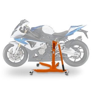 Sentralstativ egnet for BMW HP4 2014 oransje motorsykkeljekk ConStands Power-Classic