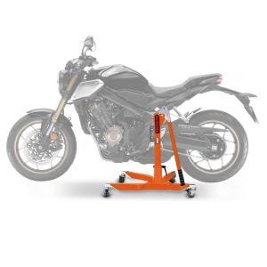 Zentralständer Honda CB 650 R 19-20 orange Motorradheber ConStands Power-Classic_0