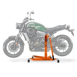 Sentralstativ egnet for Yamaha XSR 700 16-25 oransje motorsykkeljack ConStands Power-Classic
