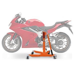 Zentralständer Honda VFR 800 F 02-13 orange Motorradheber ConStands Power-Classic_0