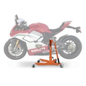 Sentralstativ egnet for Ducati Panigale V4 Speciale 19-21 Orange motorsykkeljekk ConStands Power-Classic