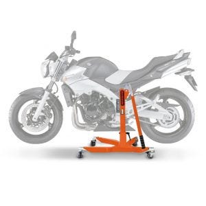 Sentralstativ egnet for Suzuki GSR 600 06-11 oransje motorsykkeljekk ConStands Power-Classic