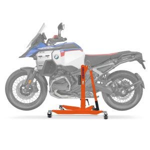Sentralstativ egnet for BMW R 1300 GS Adventure 24-25 oransje motorsykkeljekk ConStands Power-Classic