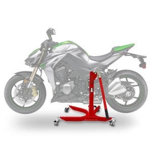 Sentralstativ egnet for Kawasaki Z 1000 14-20 motorsykkeljekk ConStands Power-Classic