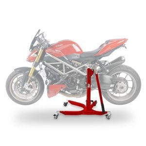 Sentralstativ egnet for Ducati Streetfighter 848 11-15 motorsykkeljekk ConStands Power-Classic