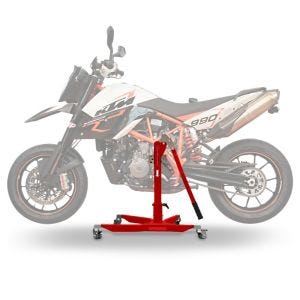 Sentralstativ egnet for KTM 950 Supermoto SM / R 05-08 motorsykkeljekk ConStands Power-Classic