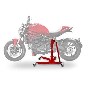 Sentralstativ egnet for Ducati Monster 1200 / S 14-20 motorsykkeljack ConStands Power-Classic