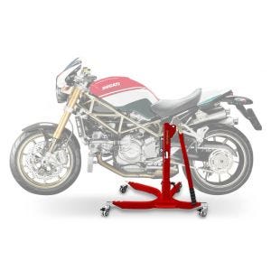 Sentralstativ egnet for Ducati Monster S2R 800 05-07 motorsykkeljekk ConStands Power-Classic