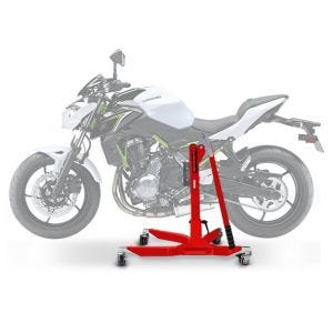 Sentralstativ egnet for Kawasaki Z 650 17-25 motorsykkeljekk ConStands Power-Classic