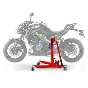 Sentralstativ egnet for Kawasaki Z 900 17-25 motorsykkeljekk ConStands Power-Classic