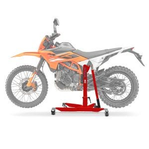 Sentralstativ egnet for KTM 125/390 Enduro R 2025 ConStands motorsykkeljekk Power-Classic