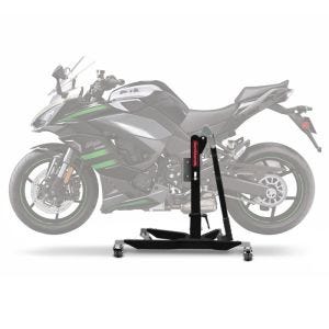Sentralstativ egnet for Kawasaki Ninja 1000 SX 20-24 svart motorsykkeljekk ConStands Power-Classic