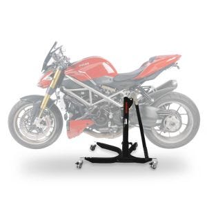 Sentralstativ egnet for Ducati Streetfighter 848 11-15 motorsykkeljekk ConStands Power-Classic