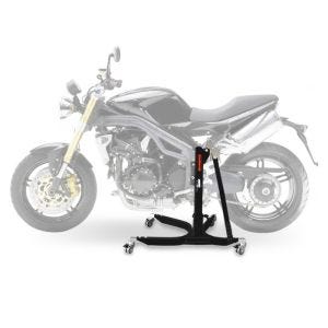 Sentralstativ egnet for Triumph Speed Triple 05-10 svart motorsykkeljekk ConStands Power-Classic