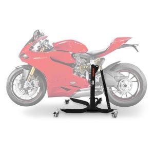 Sentralstativ egnet for Ducati 1199 Panigale RS 12-14 svart motorsykkeljekk ConStands Power-Classic