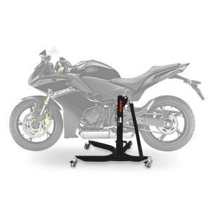 Sentralstativ egnet for Honda CBR 600 F 11-13 svart motorsykkeljekk ConStands Power-Classic NYHET
