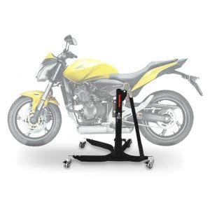 Sentralstativ egnet for Honda Hornet 600 07-13 svart motorsykkeljekk ConStands Power-Classic