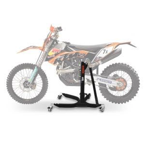 Sentralstativ egnet for KTM 690 Enduro / R 08-16 svart motorsykkeljekk ConStands Power-Classic
