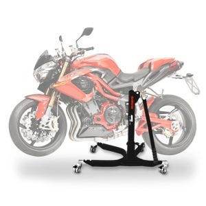 Sentralstativ egnet for Benelli TreK 1130 / Amazonas 07-16 svart motorsykkeljekk ConStands Power-Classic