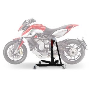 Sentralstativ egnet for MV Agusta Rivale 13-18 svart motorsykkeljekk ConStands Power-Classic