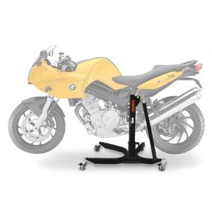 Sentralstativ egnet for BMW F 800 S 06-10 svart motorsykkeljekk ConStands Power-Classic