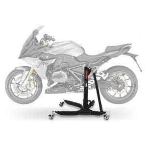 Sentralstativ egnet for BMW R 1200 RS 15-18 svart motorsykkeljekk ConStands Power-Classic