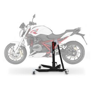 Sentralstativ egnet for BMW R 1200 R 15-18 svart motorsykkeljekk ConStands Power-Classic