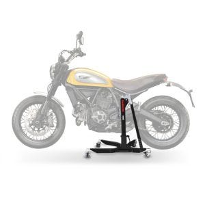 Sentralstativ egnet for Ducati Scrambler Full Throttle 15-24 svart motorsykkeljack ConStands Power-Classic