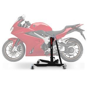 Zentralständer Honda VFR 800 F 02-13 schwarz Motorradheber ConStands Power-Classic_0