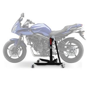 Sentralstativ egnet for Yamaha FZ6 / Fazer / S2 04-10 svart motorsykkeljekk ConStands Power-Classic