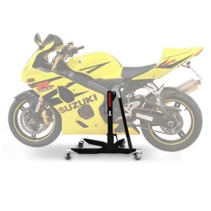 Sentralstativ egnet for Suzuki GSX-R 600 / 750 04-05 svart motorsykkeljekk ConStands Power-Classic