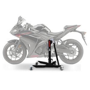 Sentralstativ egnet for Yamaha YZF-R3 15-18 svart motorsykkeljekk ConStands Power-Classic