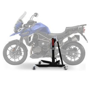 Sentralstativ egnet for Triumph Tiger Explorer / XC / XR 12-20 svart motorsykkeljekk ConStands Power-Classic