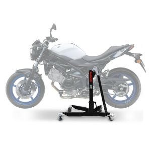 Sentralstativ egnet for Suzuki SV 650 / X 16-25 svart motorsykkeljekk ConStands Power-Classic
