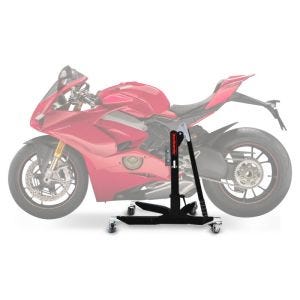 Sentralstativ egnet for Ducati Panigale V4 / S 18-24 svart motorsykkeljekk ConStands Power-Classic NYHET
