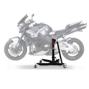 Sentralstativ egnet for Suzuki B-King 07-12 svart motorsykkeljekk ConStands Power-Classic