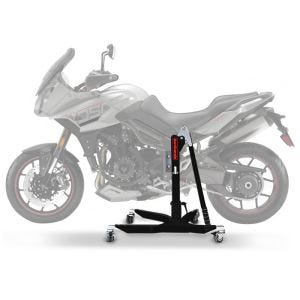 Sentralstativ egnet for Triumph Tiger 1050 07-13 svart motorsykkeljekk ConStands Power-Classic