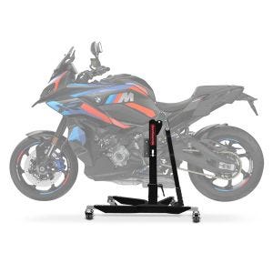 Sentralstativ egnet for BMW M 1000 XR 24-25 Black Matt motorsykkeljekk Power-Classic ConStands2