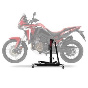 Sentralstativ egnet for Honda Africa Twin 1100 20-24 svart motorsykkeljekk ConStands Power-Classic NYHET